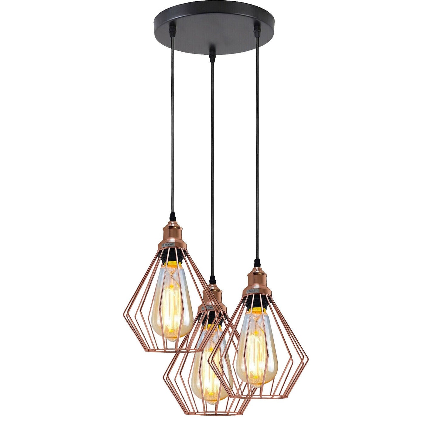 3 light Pendant Ceiling Light Fixture ~3776-4