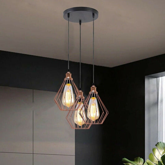 3 light Pendant Ceiling Light Fixture ~3776-0